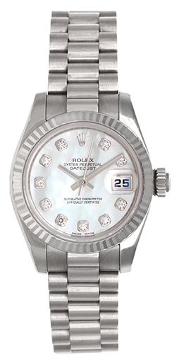 Ladies Rolex President Watch 179179 Rolex Mother-Of-Pearl Dial