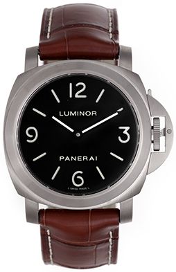 Panerai Luminor Base Men's Titanium Watch PAM 176