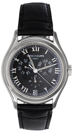 Patek Philippe Annular Calendar 18k White Gold Watch 5035G 