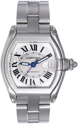 Cartier Roadster Stainless Steel Watch Unused W62025V3 