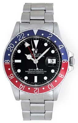 Vintage Rolex GMT-Master 82'-83' Pepsi Bezel 16750 Watch 