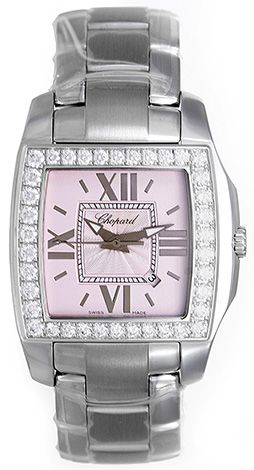Chopard Two-O-Ten Stainless Steel & White Gold Men's or Ladies Diamond Watch 138464-2007
