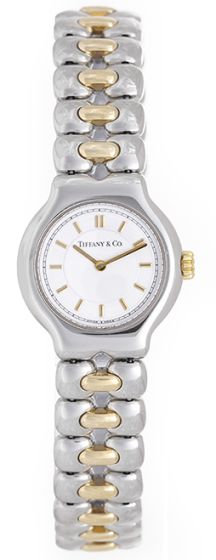 Tiffany & Co. Tesoro Ladies 2-Tone Steel & Gold Watch
