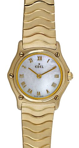 Ebel Classic Wave Ladies Mother of Pearl Watch 8157111/2592 