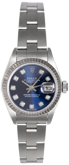Rolex Datejust Ladies  Stainless Steel Watch 79174