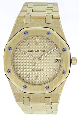 Audemars Piguet 18k Yellow Gold Royal Oak Automatic Watch 