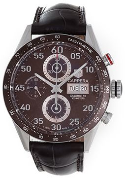 Tag Heuer Carrera Chronograph Day/Date Watch CV2A12 