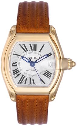 Cartier Roadster Men's 18k Yellow Gold Watch W62005V2