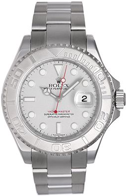 Rolex Yacht-Master Stainless Steel Platinum Bezel 16622 