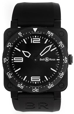 Bell & Ross Type-Aviation Black PVD Digital  BR03-88-S-01324