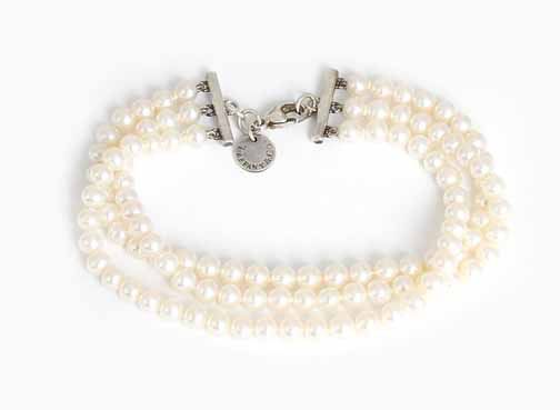 Akoya Pearl Station Bracelet - R.F. Moeller Jeweler