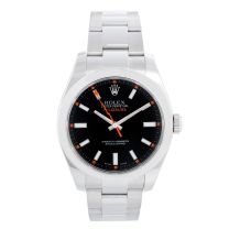 Rolex  Milgauss Men's Stainless Steel Watch 116400