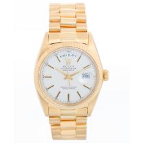 Rolex President Day-Date Men's 18k Yellow Gold Watch 1803