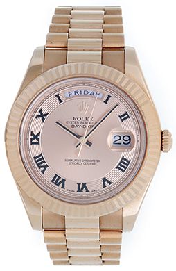 Rolex President Day - Date II Watch Concentric Dial 218235