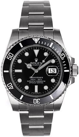 Rolex Submariner Men's Stainless Steel Watch 116610