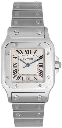 Cartier Santos Galbee Men's Steel Quartz Watch W20060D6
