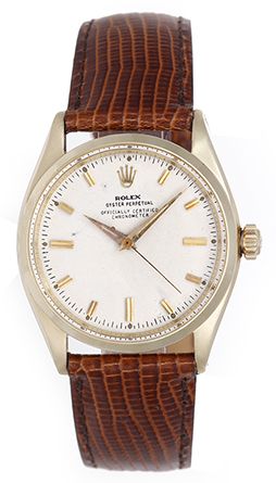 Vintage Rolex Oyster Perpetual 14k Men's Watch Model 6564