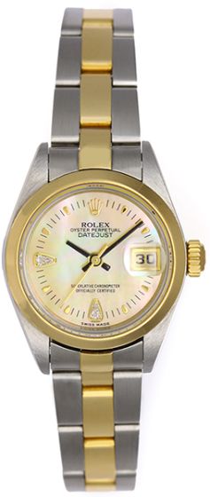 Rolex Ladies Datejust 2-tone Watch 79163