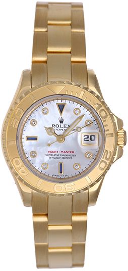 Rolex Lady Yacht - Master 18K Gold Ladies Watch 69628