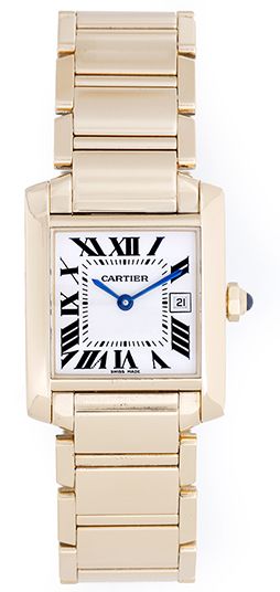 Cartier Tank Francaise Midsize Unisex Watch W50014N2 