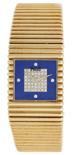 Piaget Emperador Lapis Diamond Dial 18k Unisex Watch 
