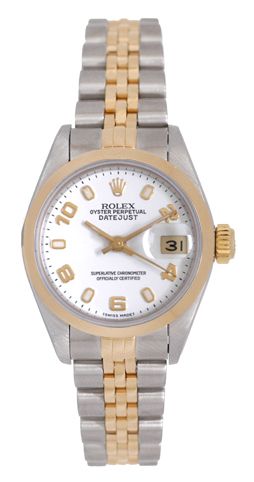 Ladies Rolex Watch Stainless Steel & Gold  Datejust  69163