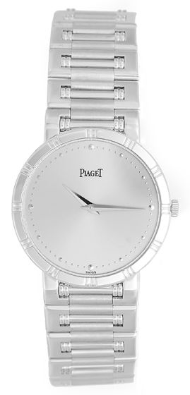 Piaget Dancer Men's 18k White Gold Watch  GOA03331