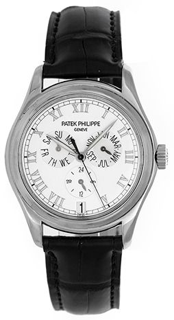 Patek Philippe Annular Calendar 18k White Gold Watch 5035G 