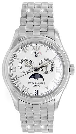 Patek philippe annual calendar moonphase best sale price