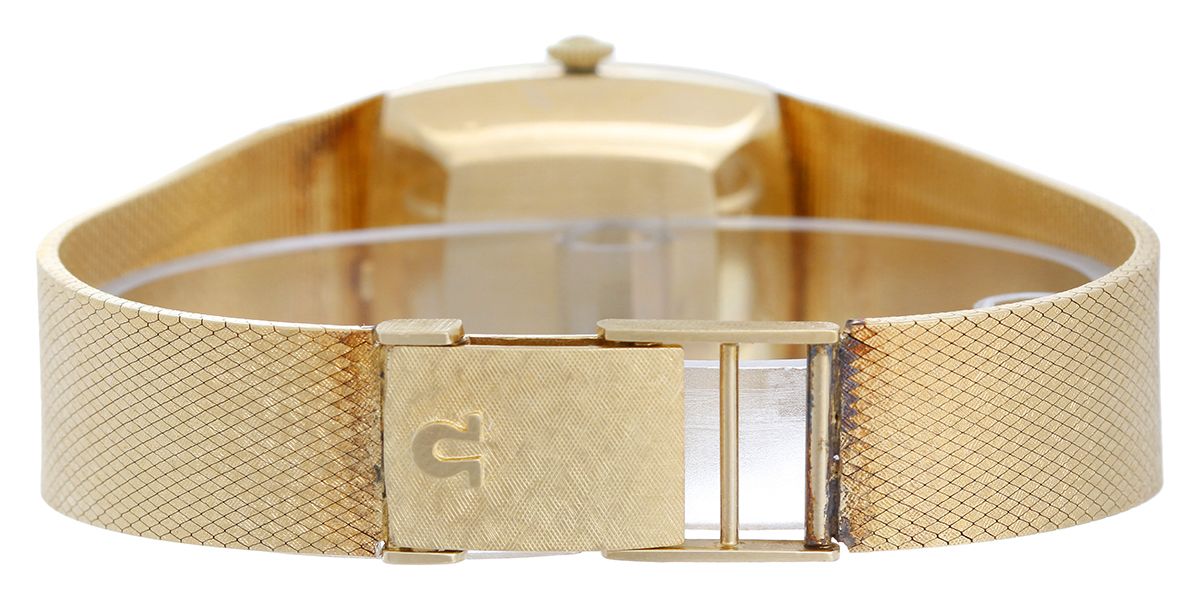 Vintage Omega Automatic 14k Yellow Gold Dress Watch