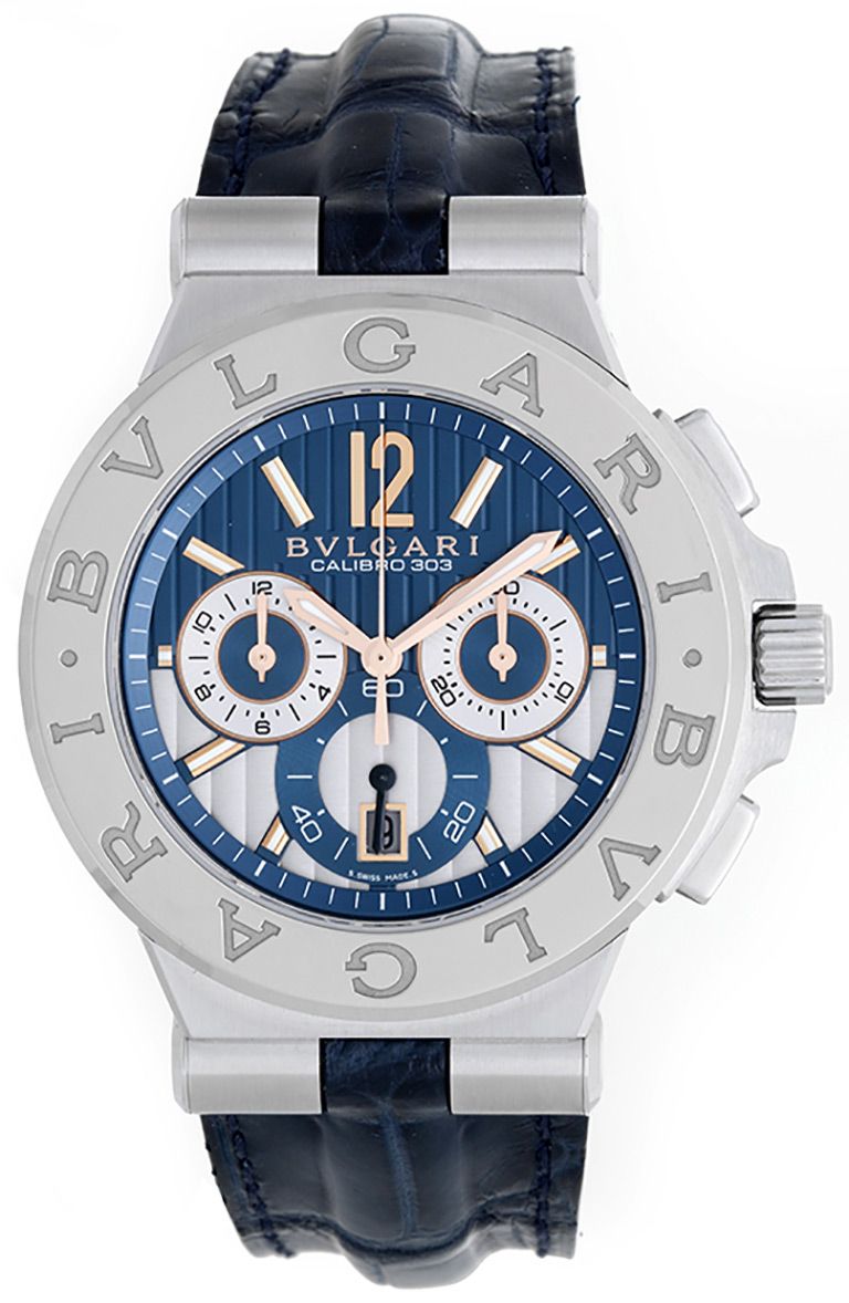 Bvlgari Men's Diagono Chronograph Automatic Watch