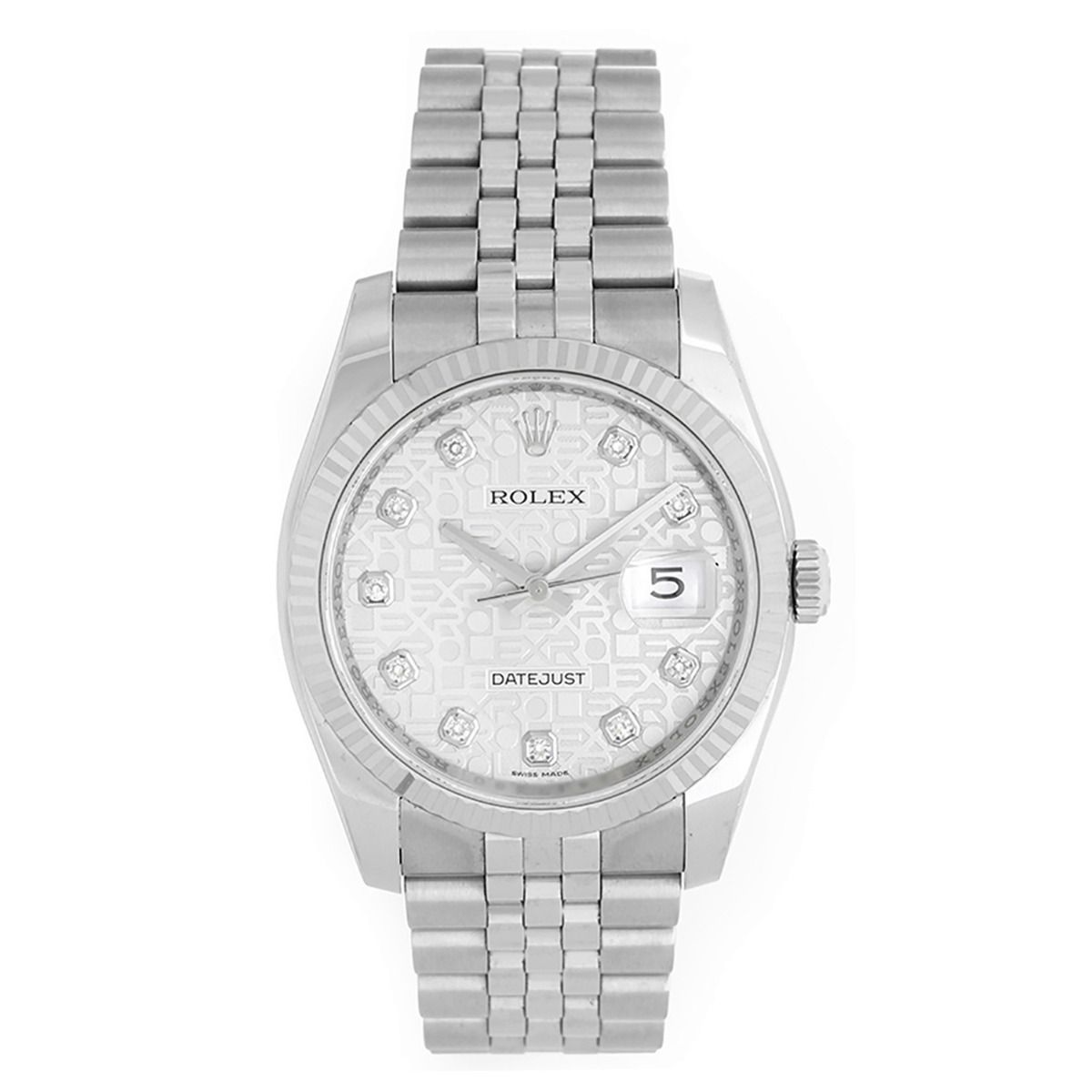 Rolex Datejust Men s Stainless Steel Watch 116234 Jubilee