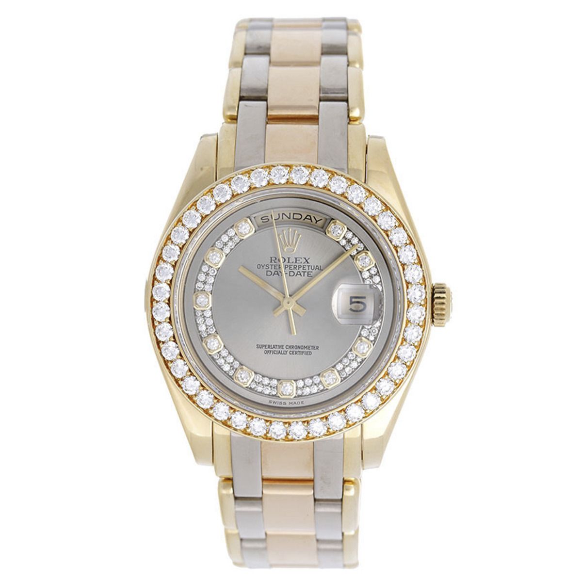 Rolex Tridor Masterpiece Pearlmaster Men s Watch 18948