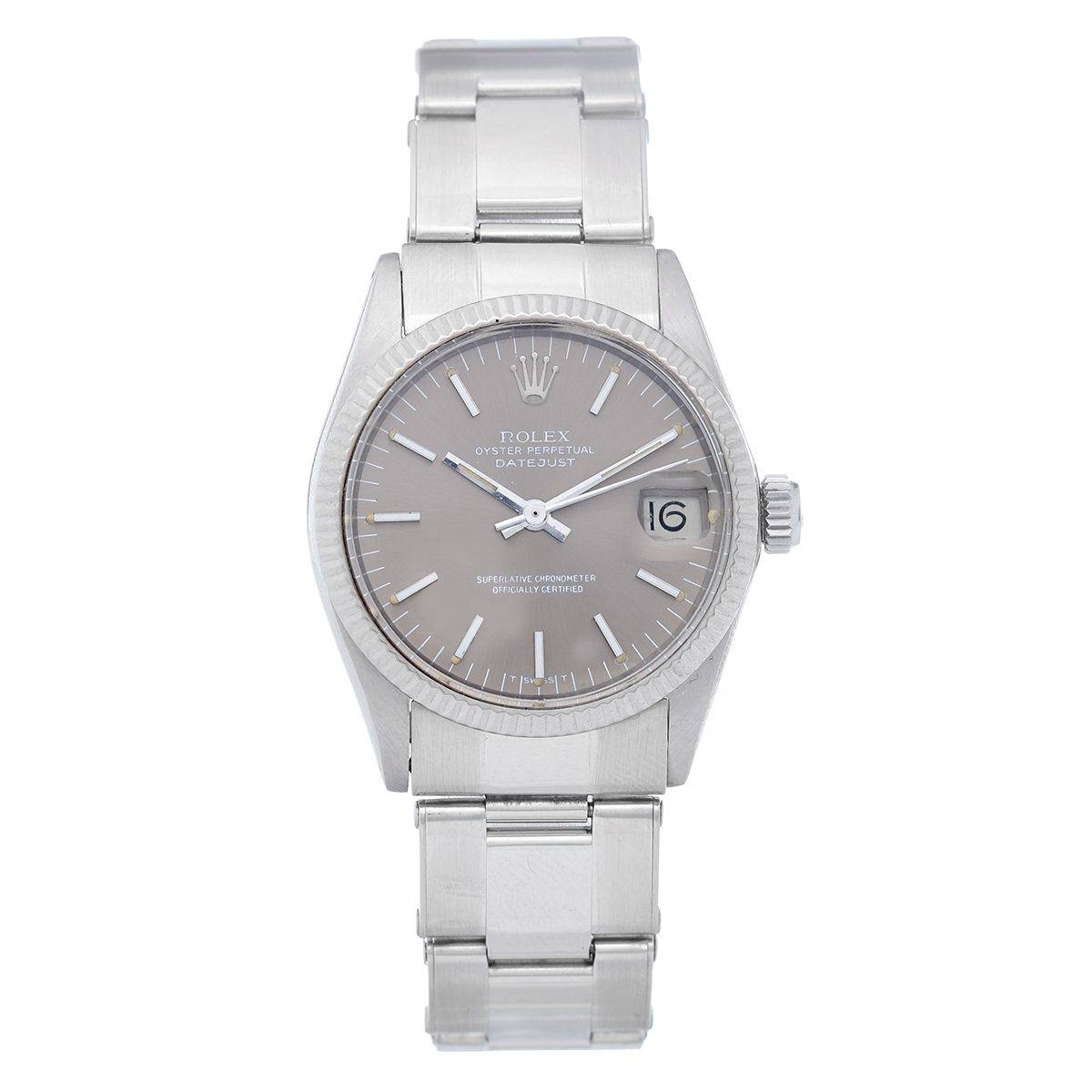 Rolex Datejust Midsize Men s or Ladies Steel Watch 6824