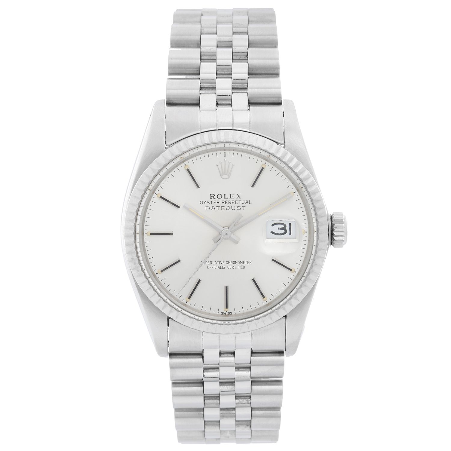 Rolex Datejust Men's Stainless Steel Watch