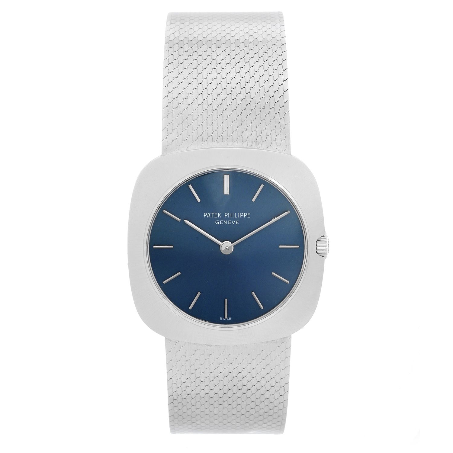 Patek Philippe Vintage Cushion White Gold Watch Ref. 3543 2