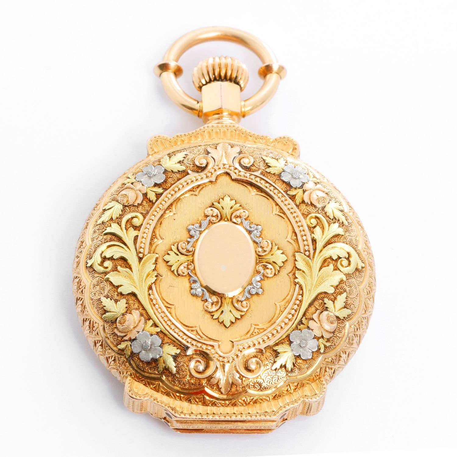 Pocket watch best sale with hinged cover