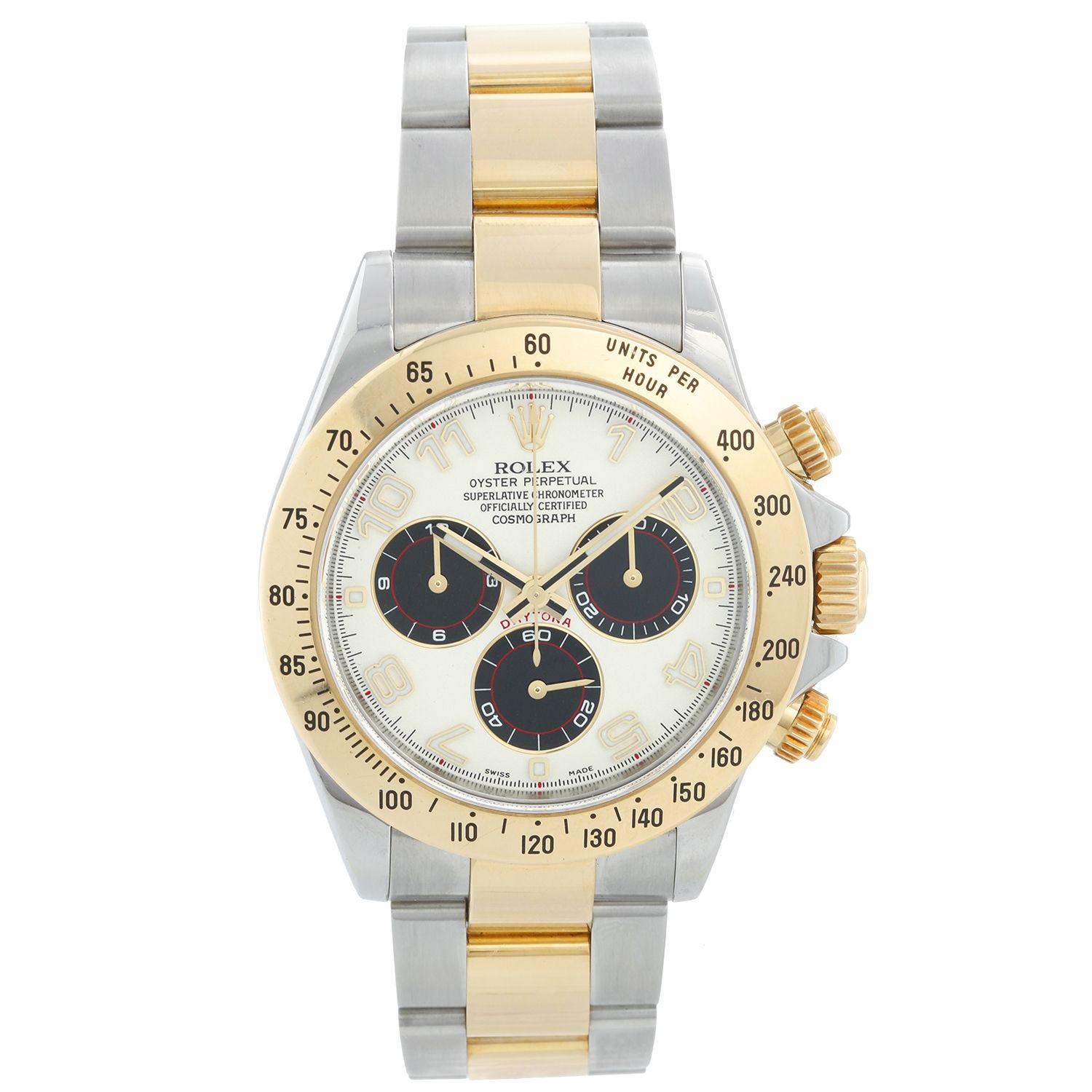 kalligraf vigtigste Mus Rolex Cosmograph Daytona 2-Tone with Panda Dial 116523