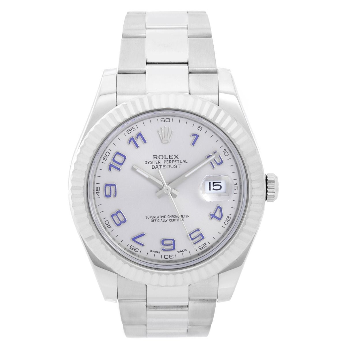 Rolex Oyster Perpetual Datejust 41 Silver Dial