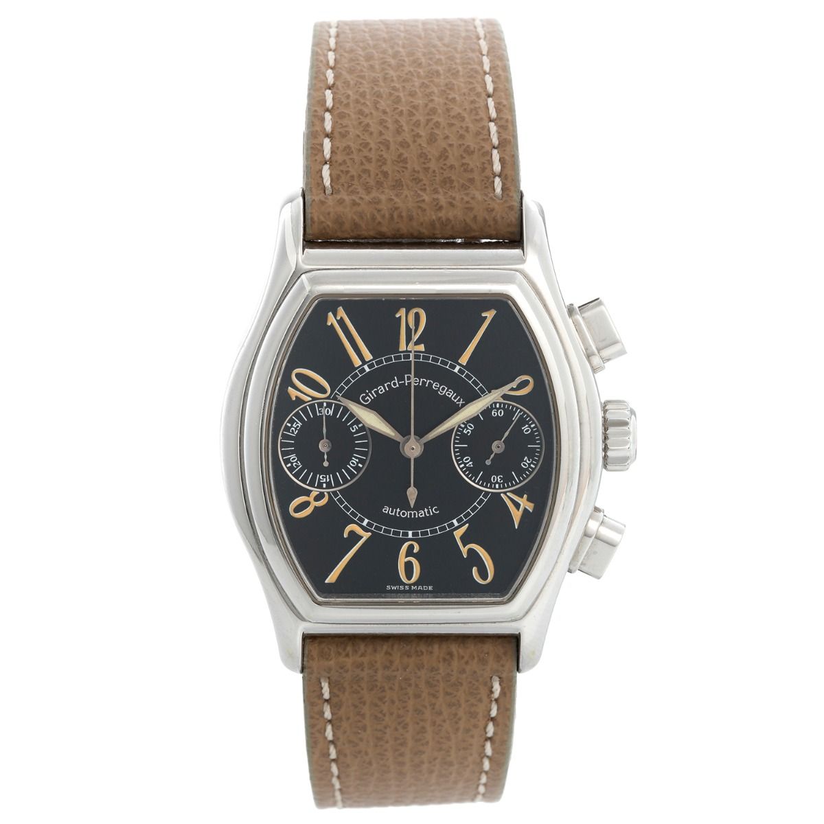 Girard Perregaux Richeville Stainless Steel Watch Ref 2750