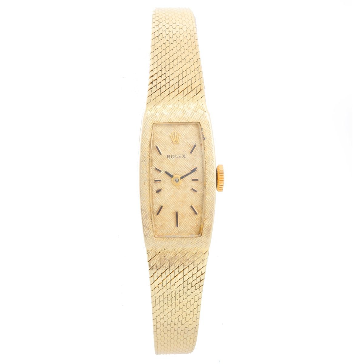 14K Yellow Gold Manual Watch