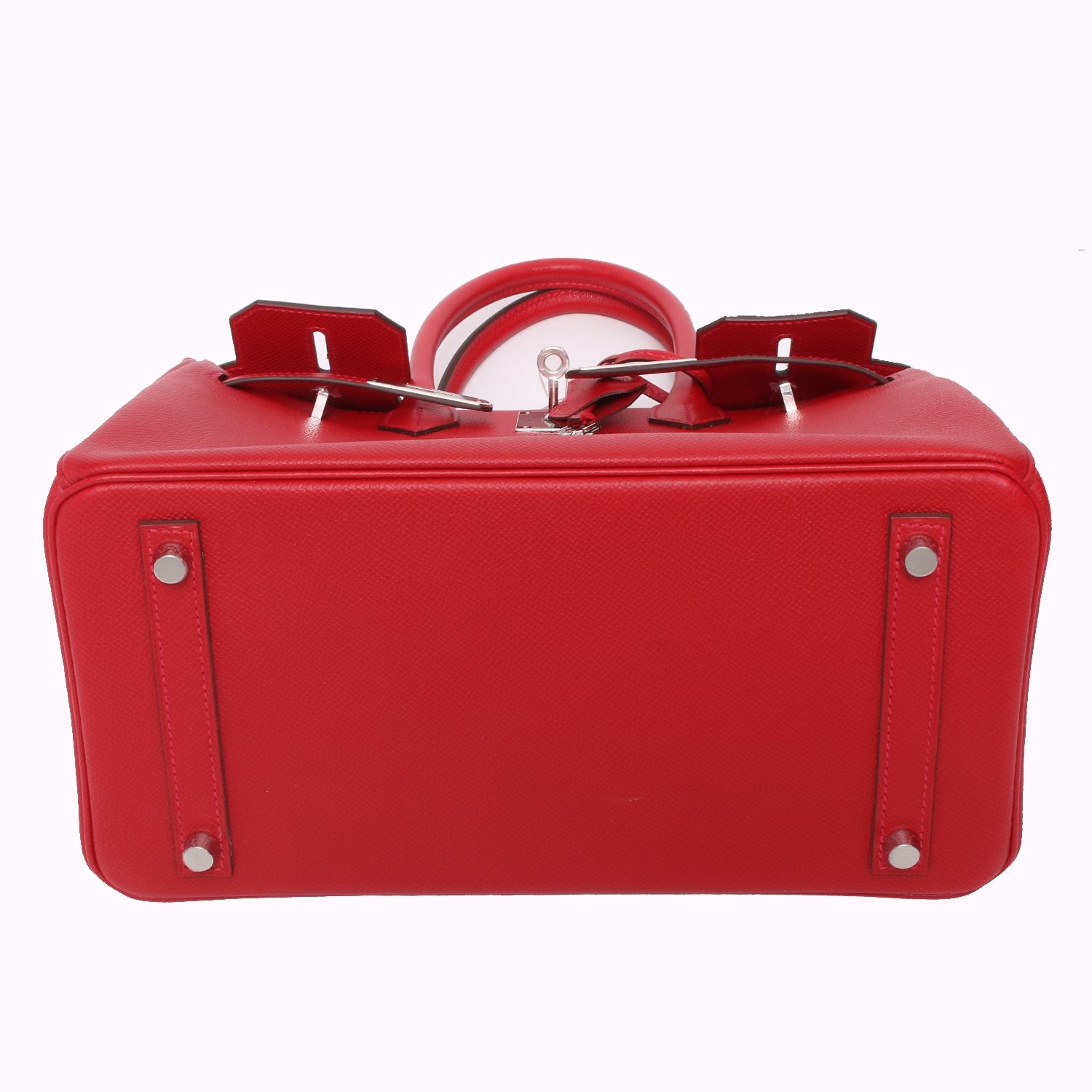 Hermès Birkin 30 Rouge Casaque Togo Palladium Hardware PHW — The