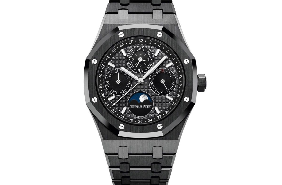 Audemars black new arrivals ceramic perpetual