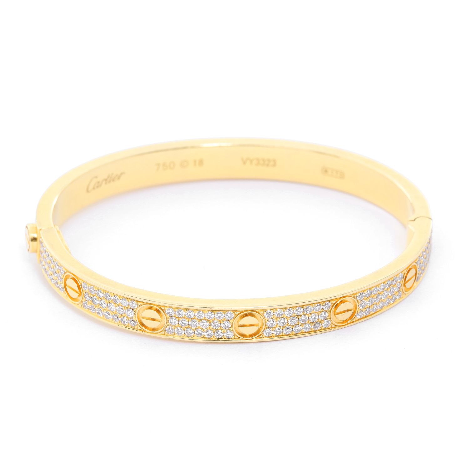 cartier diamond bracelet