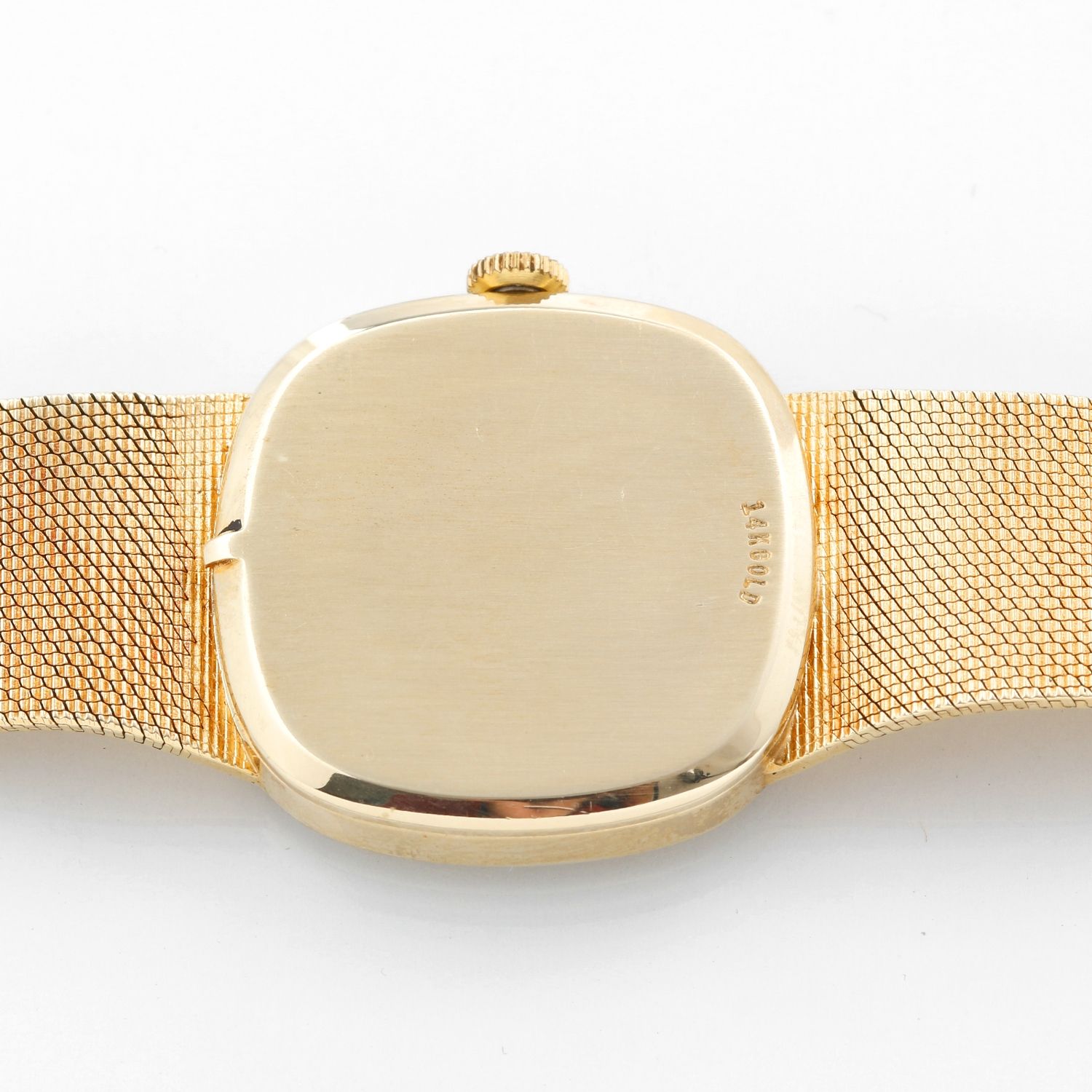 vintage omega 14k gold watch