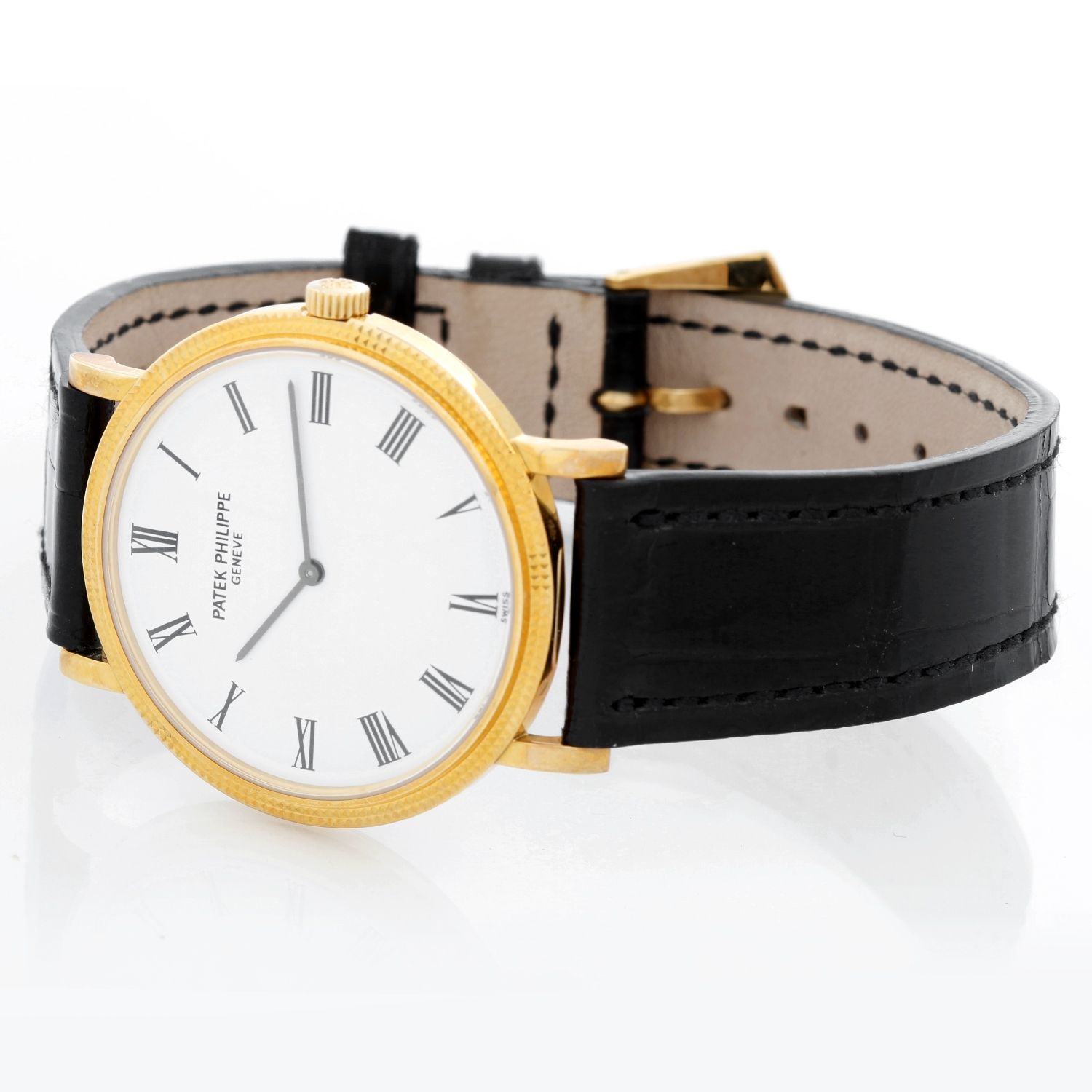 Patek Philippe Calatrava Men s 18k Yellow Gold Watch Ref 5120