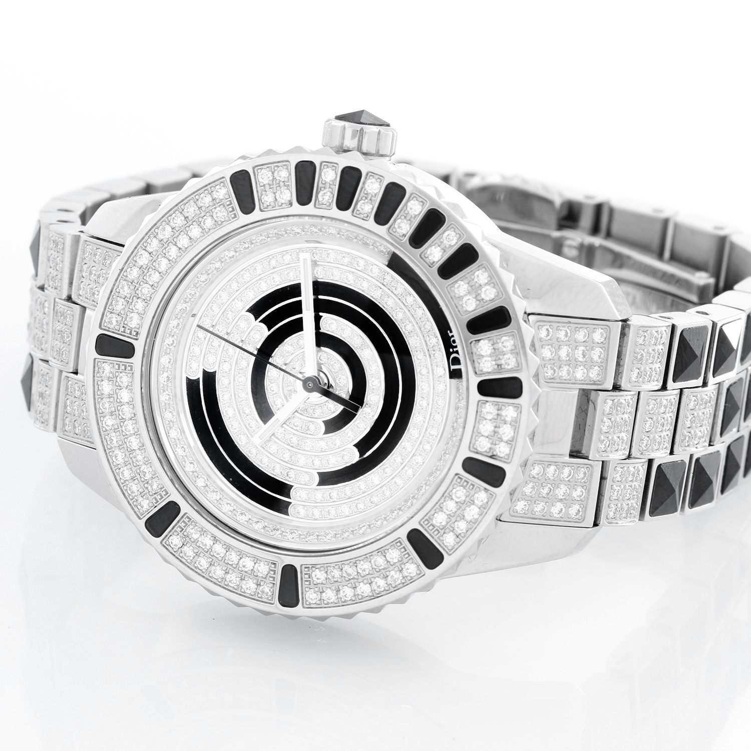 Dior christal diamond watch clearance