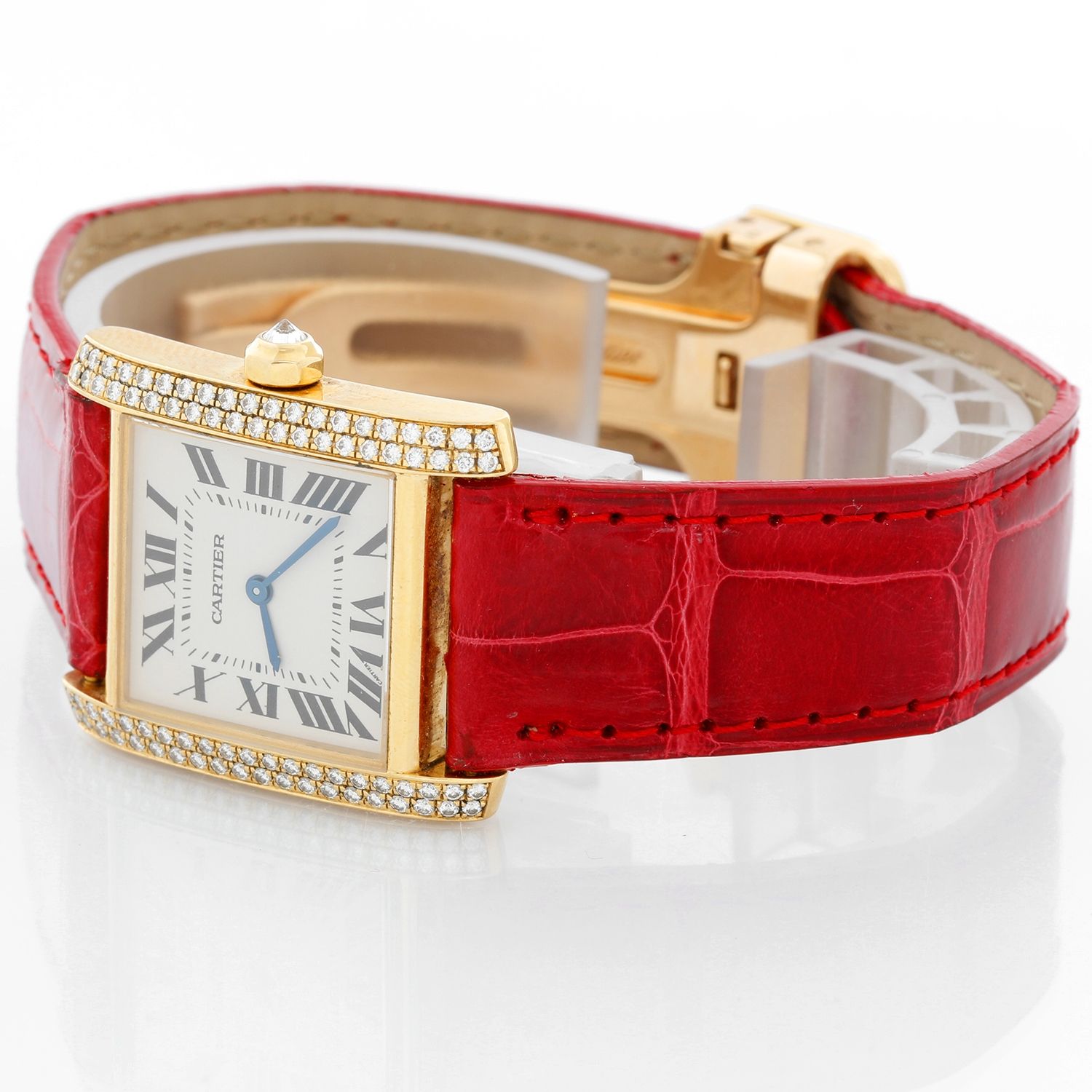 Cartier - Tank française Watch - Jewellery Watches - Size: mm