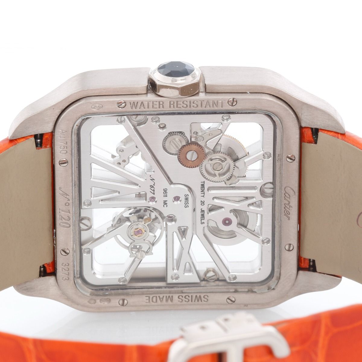 Cartier Santos 100 Skeleton XL Men s Watch