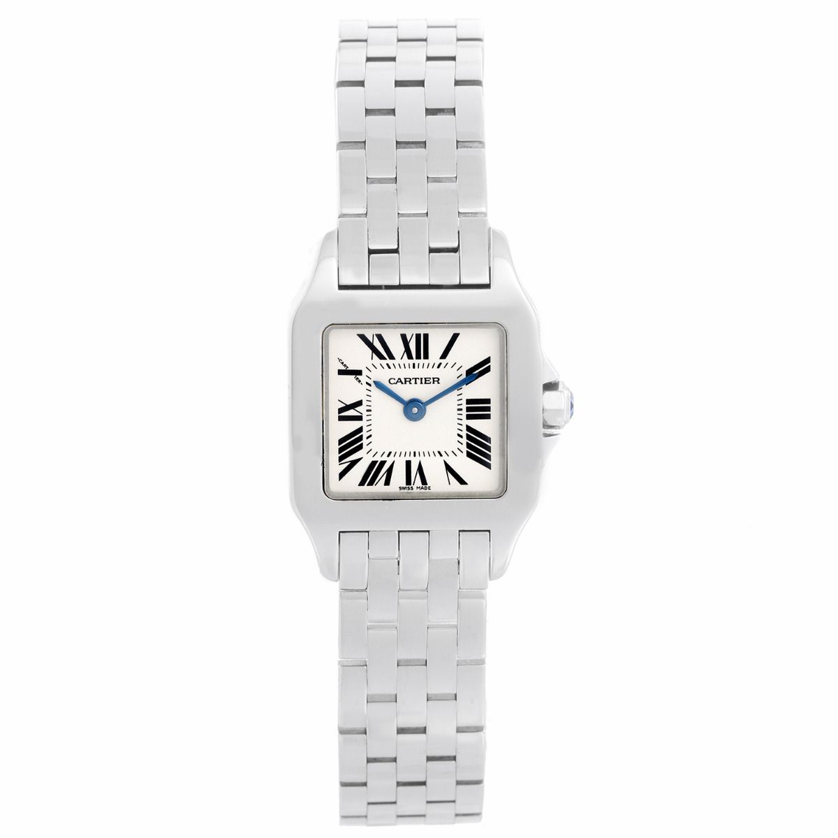 Cartier Santos Demoiselle Ladies Stainless Steel Quartz Watch W25064Z5